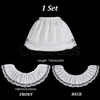 2 Yards Cotton Lace DIY-GA0008-52A-1