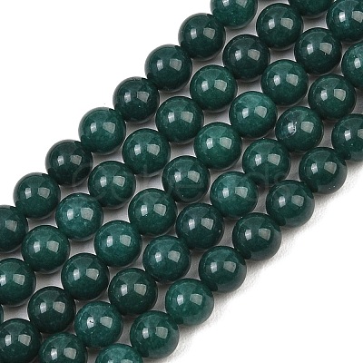 Dyed Natural White Jade Beads Strands GG-CBAD029-A06-6mm-1