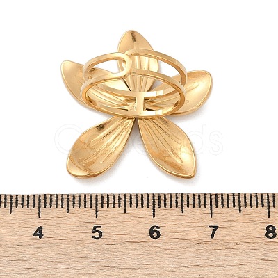 304 Stainless Steel Cuff Rings RJEW-D306-17G-1