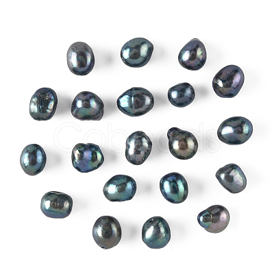 10Pcs Natural Cultured Freshwater Pearl Beads PEAR-YW0001-02B-1