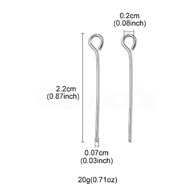 Iron Eye Pins IFIN-FS0001-31I-1