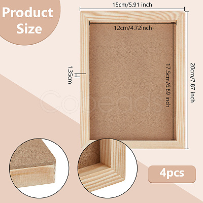 Rectangle Wood Painting Panels AJEW-WH0348-281C-1