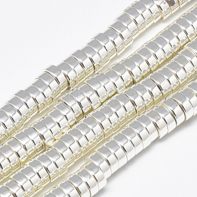Electroplate Non-magnetic Synthetic Hematite Beads Strands G-Q465-37S-1
