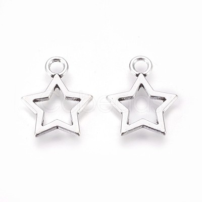 Tibetan Style Alloy Pendants TIBEP-A113347-AS-LF-1