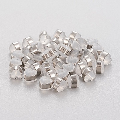 Eco-Friendly Plastic Ear Nuts LS-STAS-K203-04A-P-1