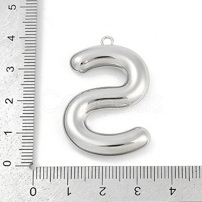 304 Stainless Steel Pendants STAS-I325-146P-S-1