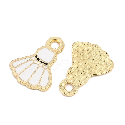 Alloy Enamel Pendants FIND-I065-01A-G-1