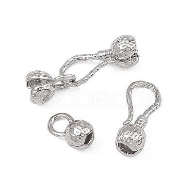SHEGRACE Brass Bead Tips XGRQ58675-789P-1