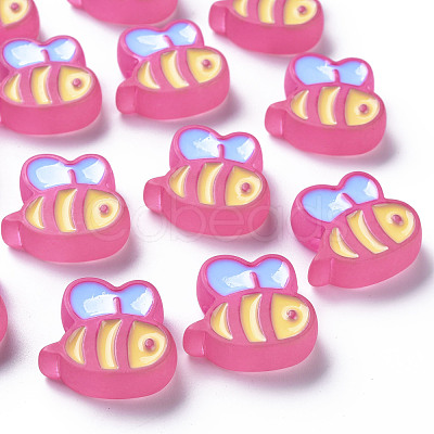 Transparent Acrylic Beads MACR-S374-06B-02-1