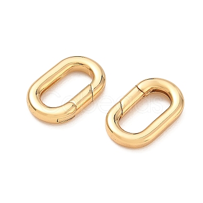 SHEGRACE Brass Spring Gate Rings XGRQ7M243-982G-1