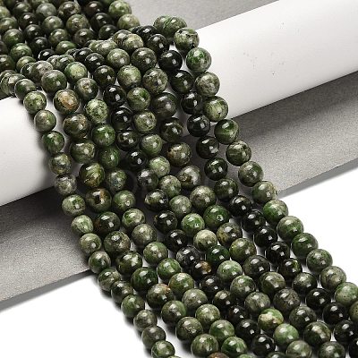 Natural Diopside Beads Strands G-R006-A01-03-1