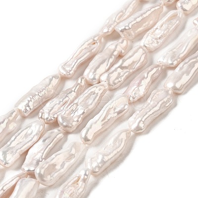 Natural Keshi Pearl Beads Strands PEAR-E016-043-1