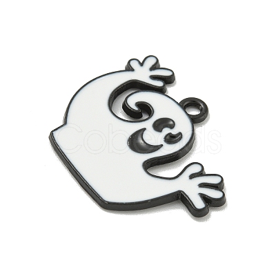 Halloween Theme Alloy Enamel Pendants ENAM-I060-11B-1
