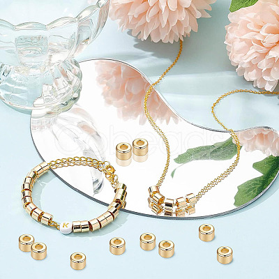 60Pcs Brass Beads KK-BC0015-39-1
