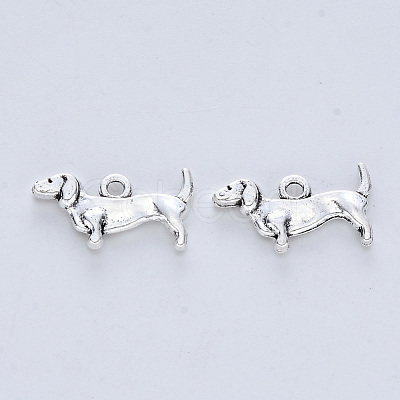 Tibetan Style Alloy Pendants TIBE-R316-071AS-RS-1