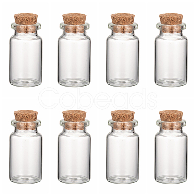 Glass Jar Glass Bottles X1-AJEW-H004-7-1-1