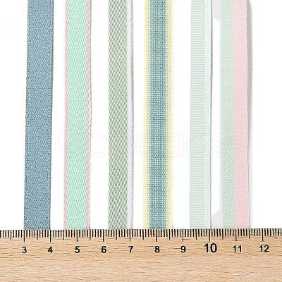 18 Yards 6 Styles Polyester Ribbon SRIB-Q022-F02-1