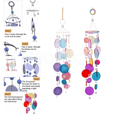 DIY Round Pendant & Link Silicone Molds LS-SIMO-H013-01-1