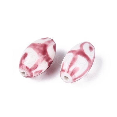 Handmade Porcelain Beads PORC-N012-07B-1
