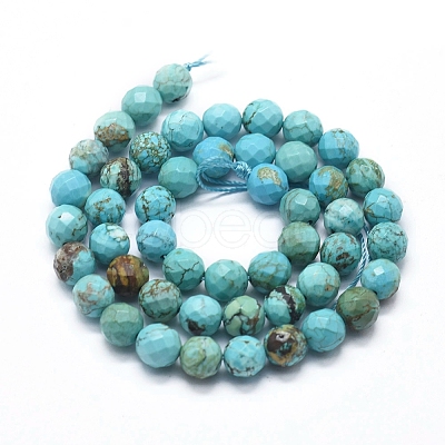 Natural Howlite Beads Strands X-G-D0012-01C-1