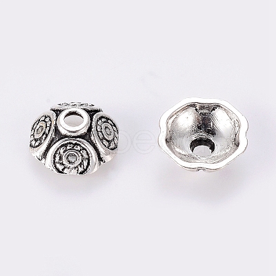 Tibetan Style Alloy Bead Caps LS-LF0652Y-1