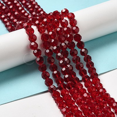 Transparent Glass Beads LS-EGLA-A035-T8mm-D02-1