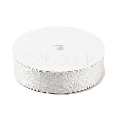 Imitation Leather Polyester Ribbon X1-DIY-R050-02E-1