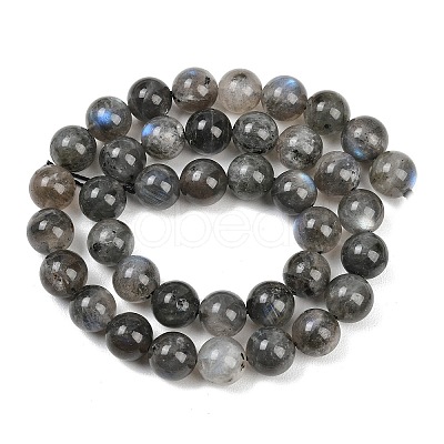 Natural Labradorite Beads Strands G-Z133-A01-10mm-01-1