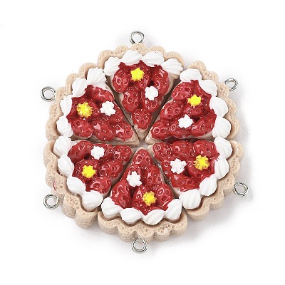 20Pcs Opaque Resin Pendants FIND-CJD0001-03-1