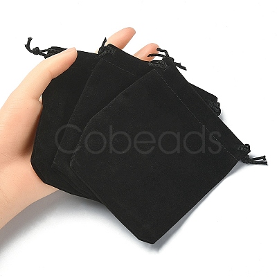 Rectangle Velvet Drawstring Pouches TP-YW0001-01-1