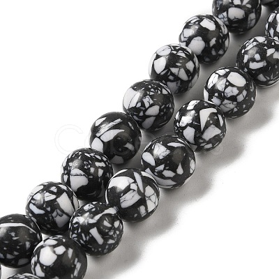 Synthetic Gemstone Dyed Beads Strands G-P507-03B-05-1