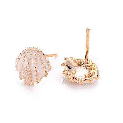 Brass Earring Findings KK-T062-221A-NF-1