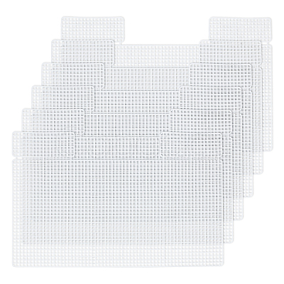Resin Mesh Canvas Bag Sheets DIY-WH0260-18-1