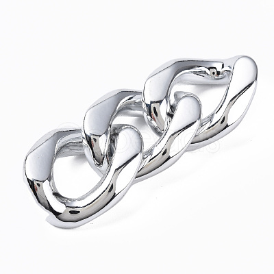 UV Plating Acrylic Linking Rings OACR-N009-008A-01S-1