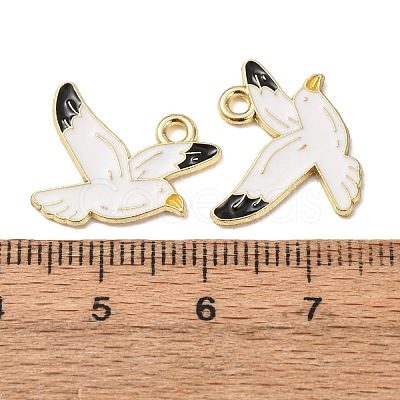 Ocean Alloy Enamel Pendants ENAM-B041-01D-1