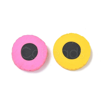 Mixed Shapes Handmade Polymer Clay Beads X-CLAY-R060-113-1