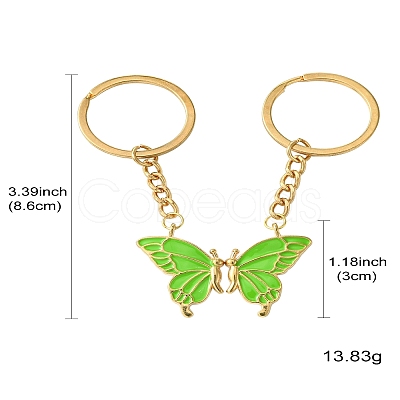Alloy Enamel Keychain KEYC-YW00059-01-1