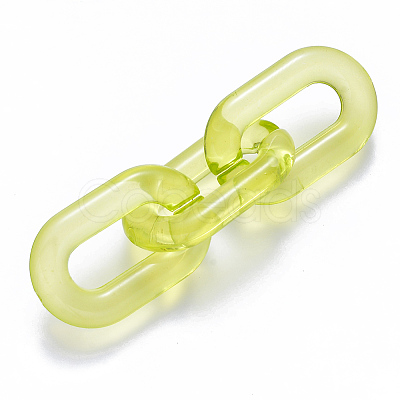 Transparent Acrylic Linking Rings LS-OACR-S036-006A-J05-1