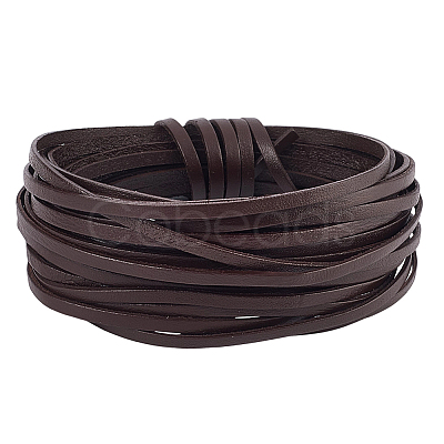 5M Cowhide Leather Cords for DIY Craft WL-GF0001-25A-02-1