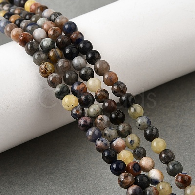 Natural Sodalite Beads Strands G-F591-13A-1