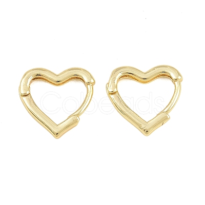 Brass Hoop Earrings for Women KK-CBAD104-05G-1