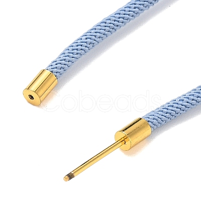 Adjustable Nylon Cord Necklace Making KK-CBACFA2-02G-25-1