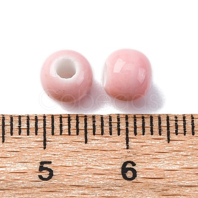 Bright Glazed Porcelain Beads PORC-D300-A29-1