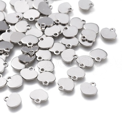 Non-Tarnish Stainless Steel Charms STAS-L236-08P-1