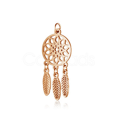 304 Stainless Steel Pendants LS-STAS-T036-T507R-1