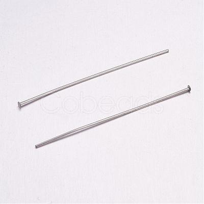 Tarnish Resistant 304 Stainless Steel Flat Head Pins STAS-H358-01B-1