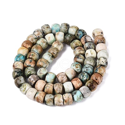 Natural Chrysocolla and Lapis Lazuli Beads Strands G-Q616-02A-03-1