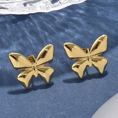 304 Stainless Steel Stud Earrings for Women EJEW-L296-012G-03-1