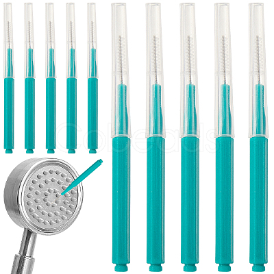 Plastic Cleaning Brushes AJEW-WH20020-195J-1