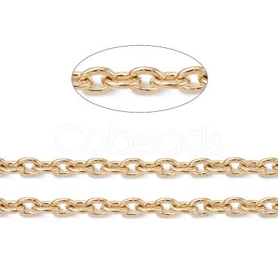 304 Stainless Steel Cable Chains CHS-R009-03G-1